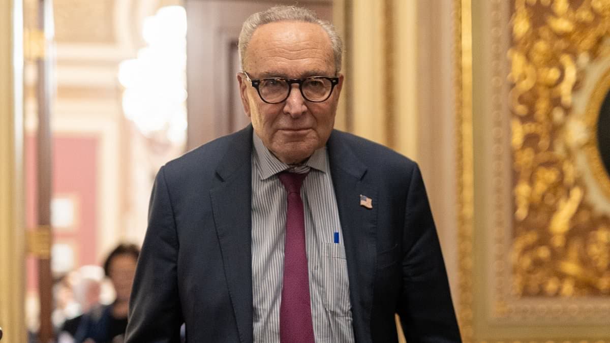 MAGA firebrand DEFENDS Chuck Schumer and claims Democrat revolt is part of a plot to 'remove all Jewish voices from politics'