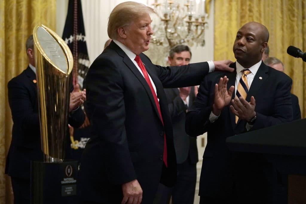 Sen. Tim Scott Finally Realizes His MAGA Daddy Is 'Racist'