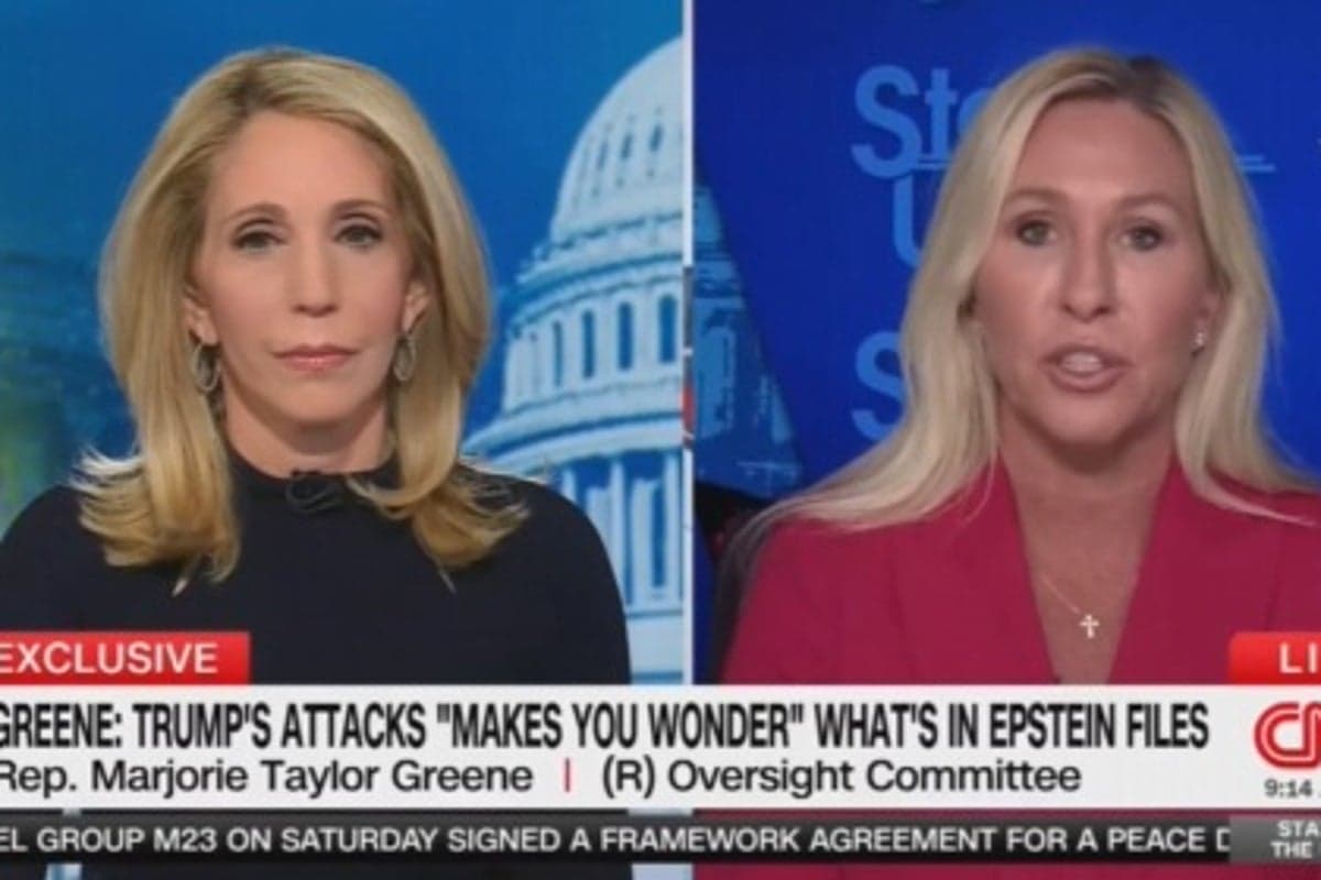 Marjorie Taylor Greene trashes Trump's MAGA credentials and implies Israel could be pressing him to keep Epstein files from public