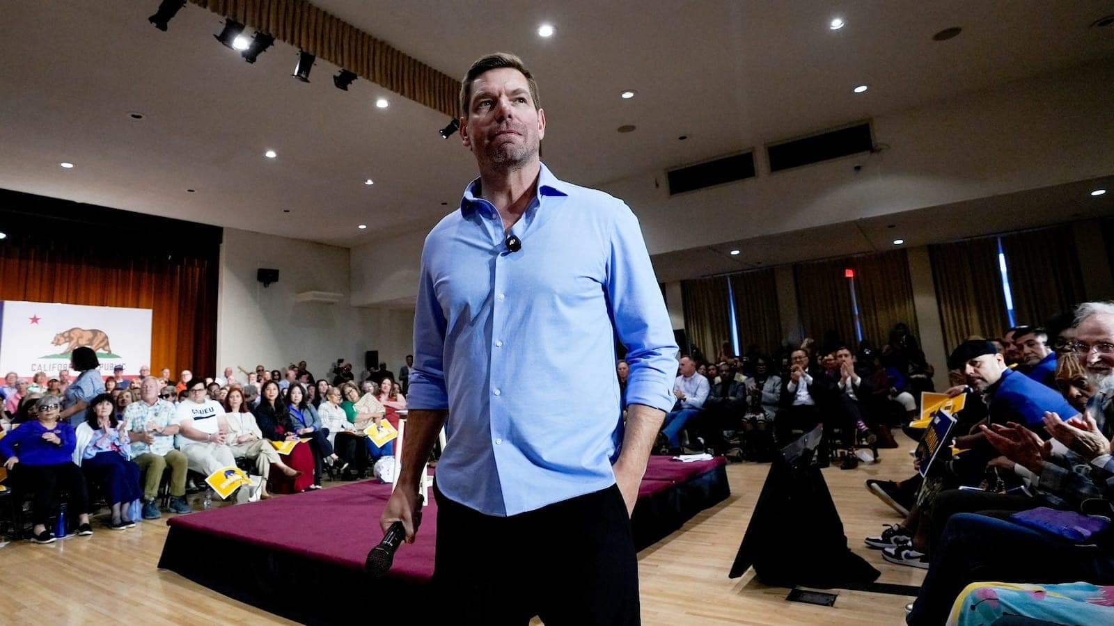 California Rep. Eric Swalwell denies former staffer's accusation of sexual assault amid growing calls to drop governor bid