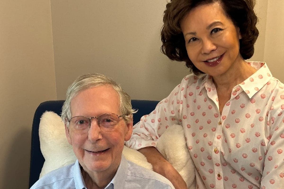 Mitch McConnell's office puts out new 'proof of life' photo as doctor offers update on hospitalized senator