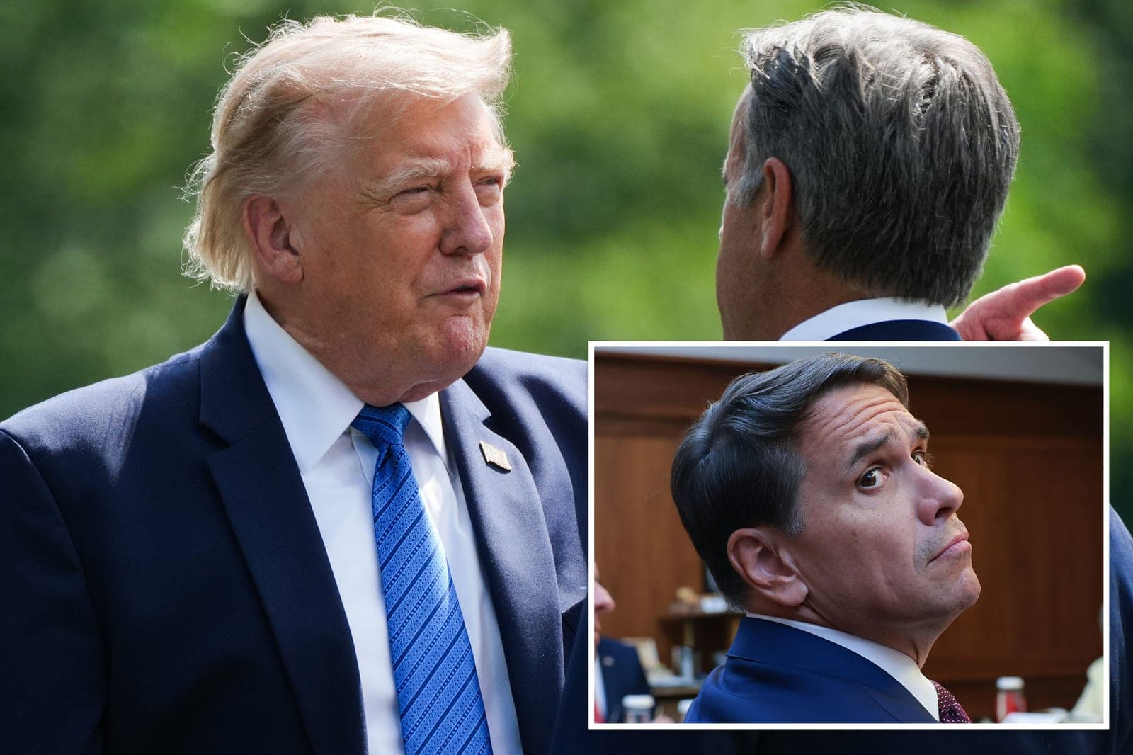 Trump threatens to keep Todd Blanche as AG
