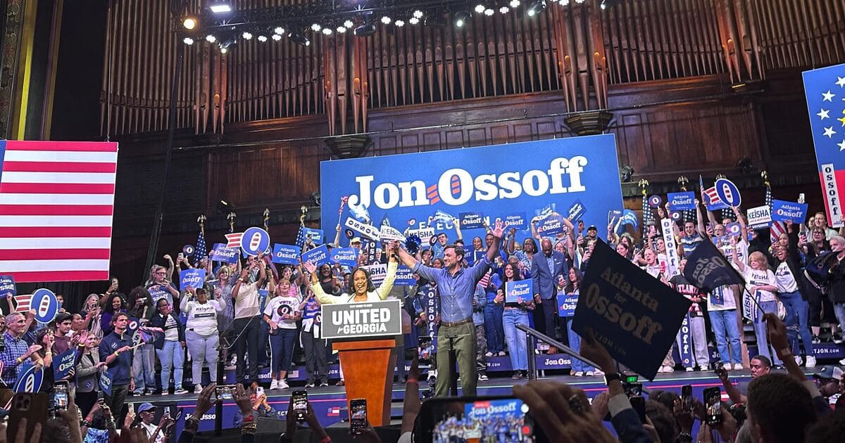 Georgia Democrats Ossoff and Bottoms tout unity as Republicans battle in runoff