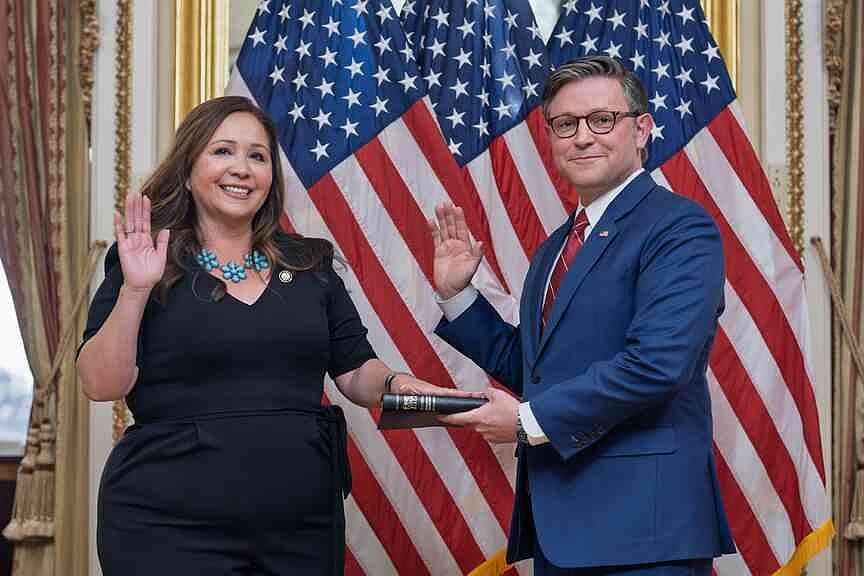 Grijalva sworn in as House's newest member, paving way for Epstein files vote