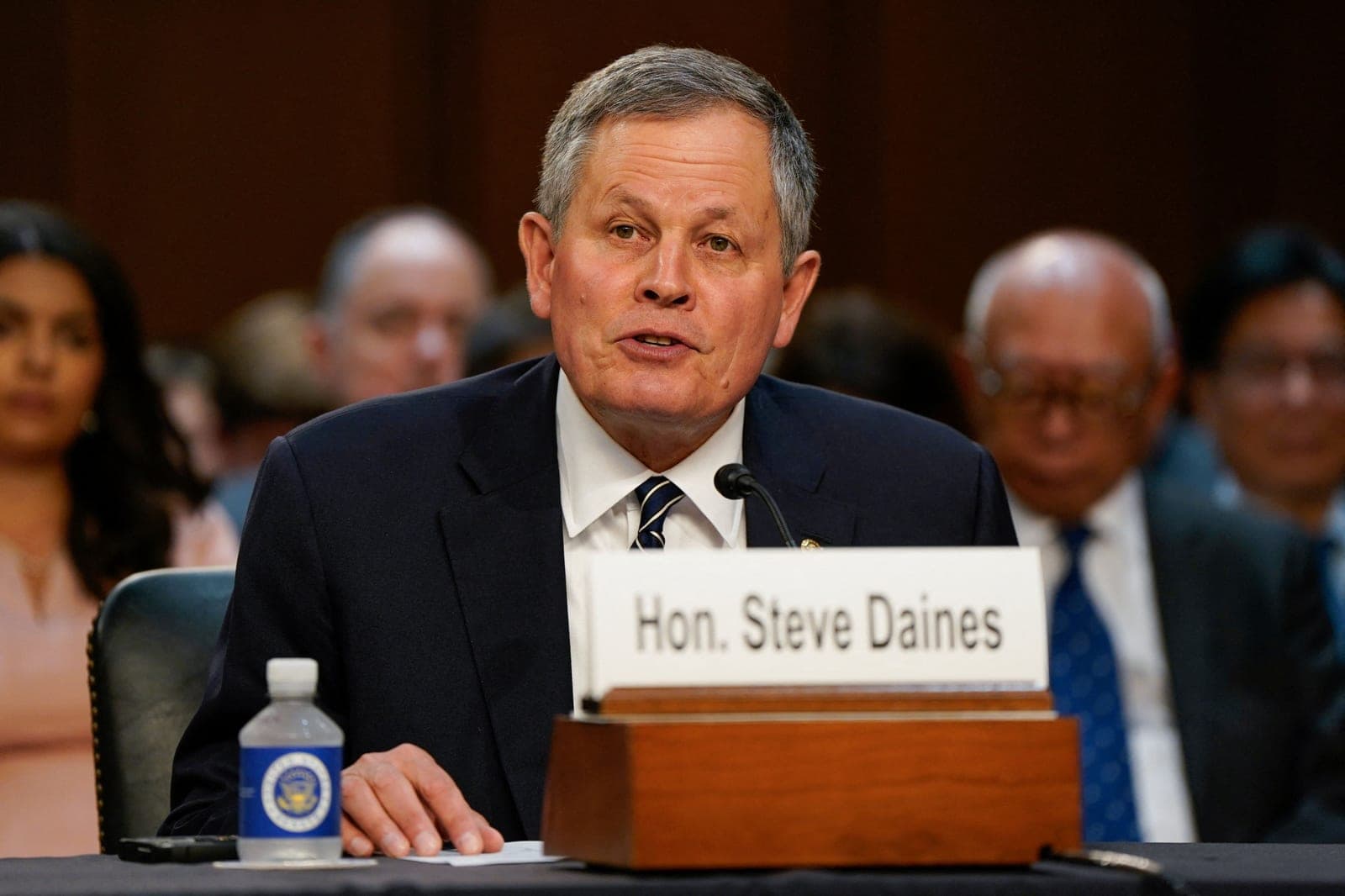 Daines says his stunning exit was designed to avoid 'a very expensive' race