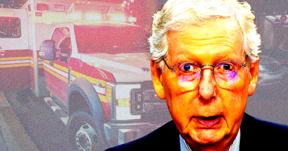 Mitch McConnell's Goons David Popp and Robert Steurer Cornered on Truth About His Health