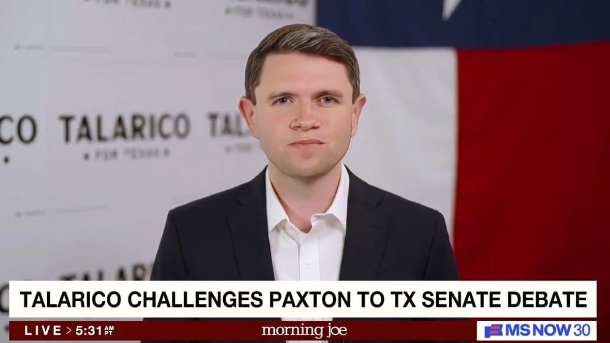 James Talarico Challenges Ken Paxton to 3 Televised Debates