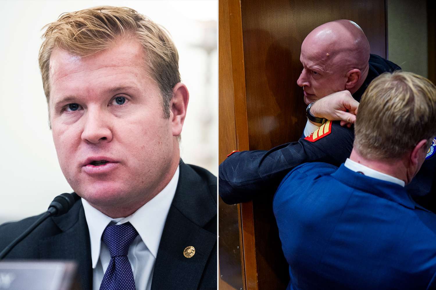 Montana Senator Joins Capitol Police in Forcefully Removing Anti-War Protester
