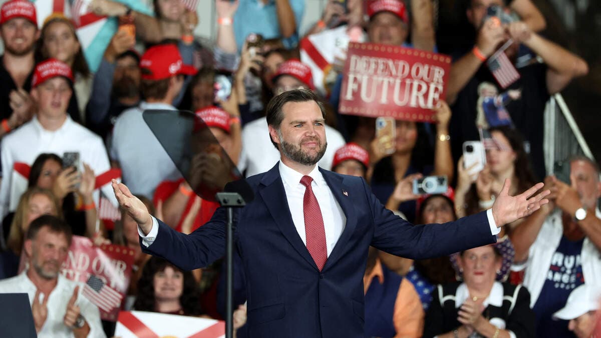 J.D. Vance visits Florida to rally the Republican base. Skeptics remain