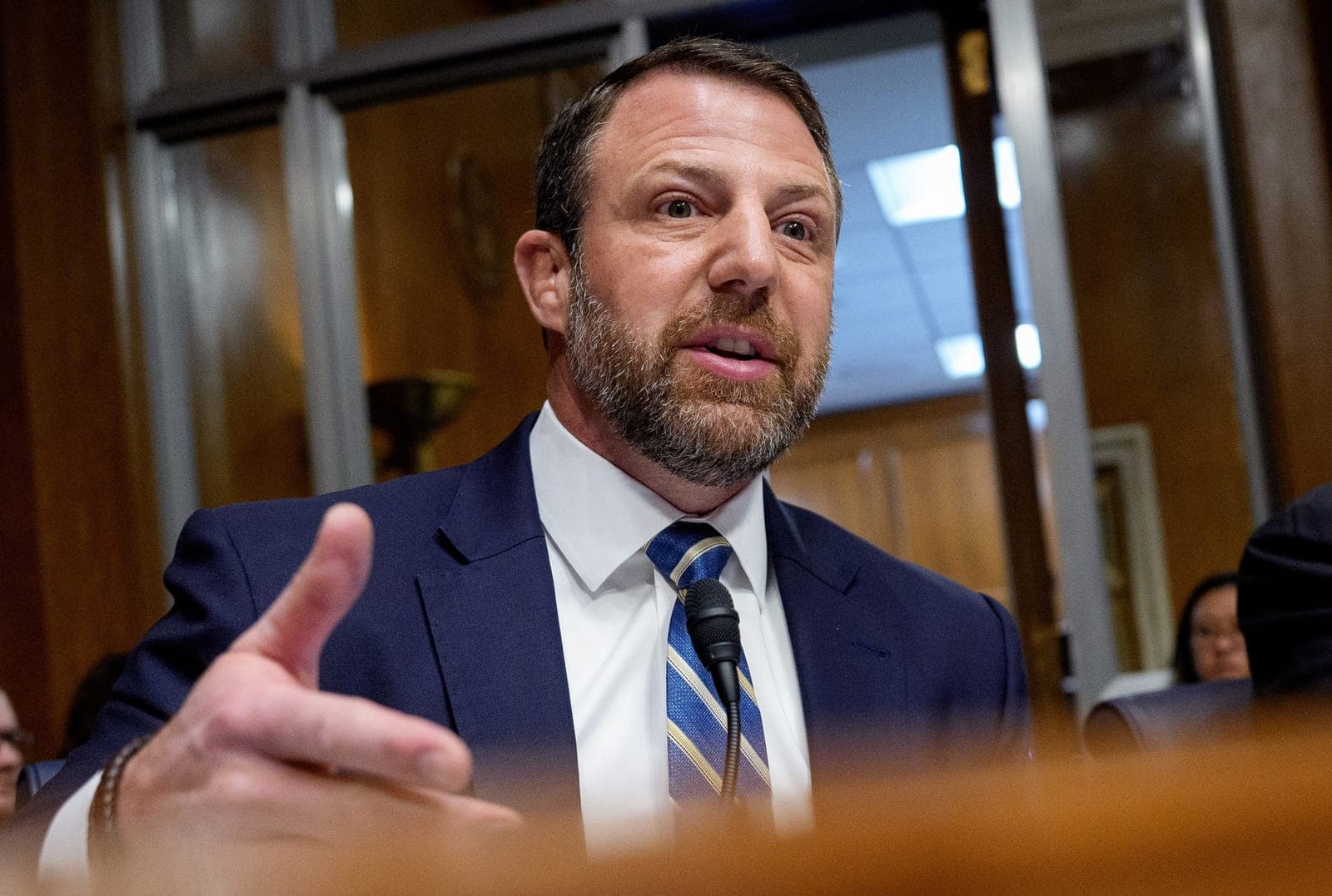 Trump fires DHS secretary Kristi Noem, replaces her with Sen. Markwayne Mullin