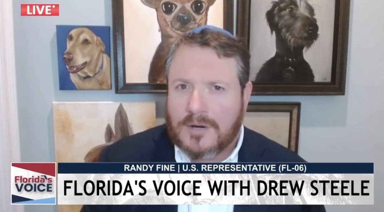 Randy Fine can't stop saying he would choose dogs over Muslim people