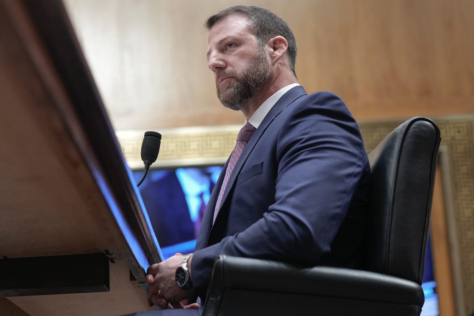 Trump nomination of Mullin for Homeland Security chief advances out of Senate committee