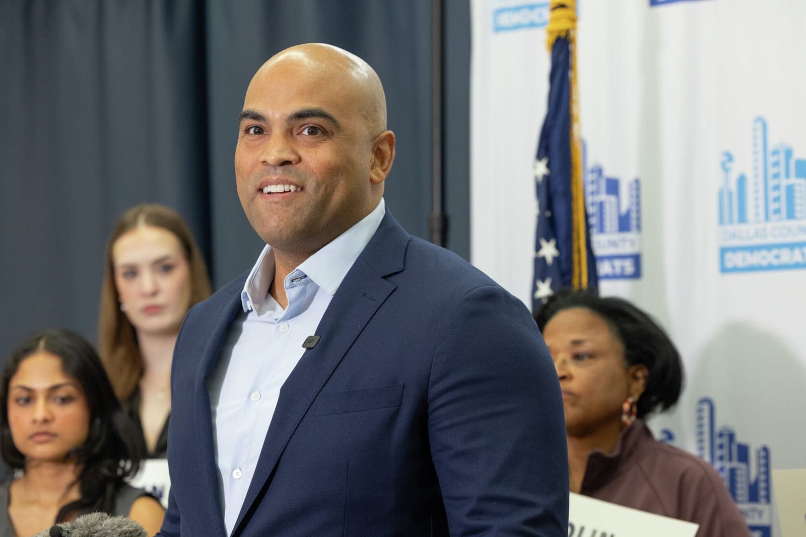 Allred drops neutrality, endorses Jasmine Crockett in Senate race