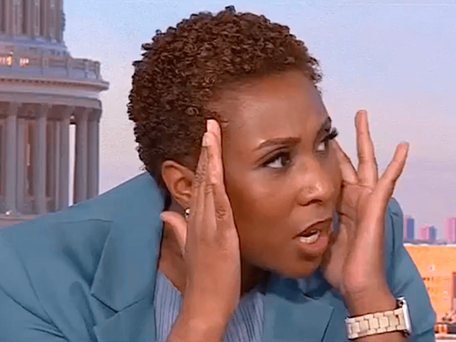 'Blech!' CNN host audibly shudders debating Mike Johnson's take on D.C. dating