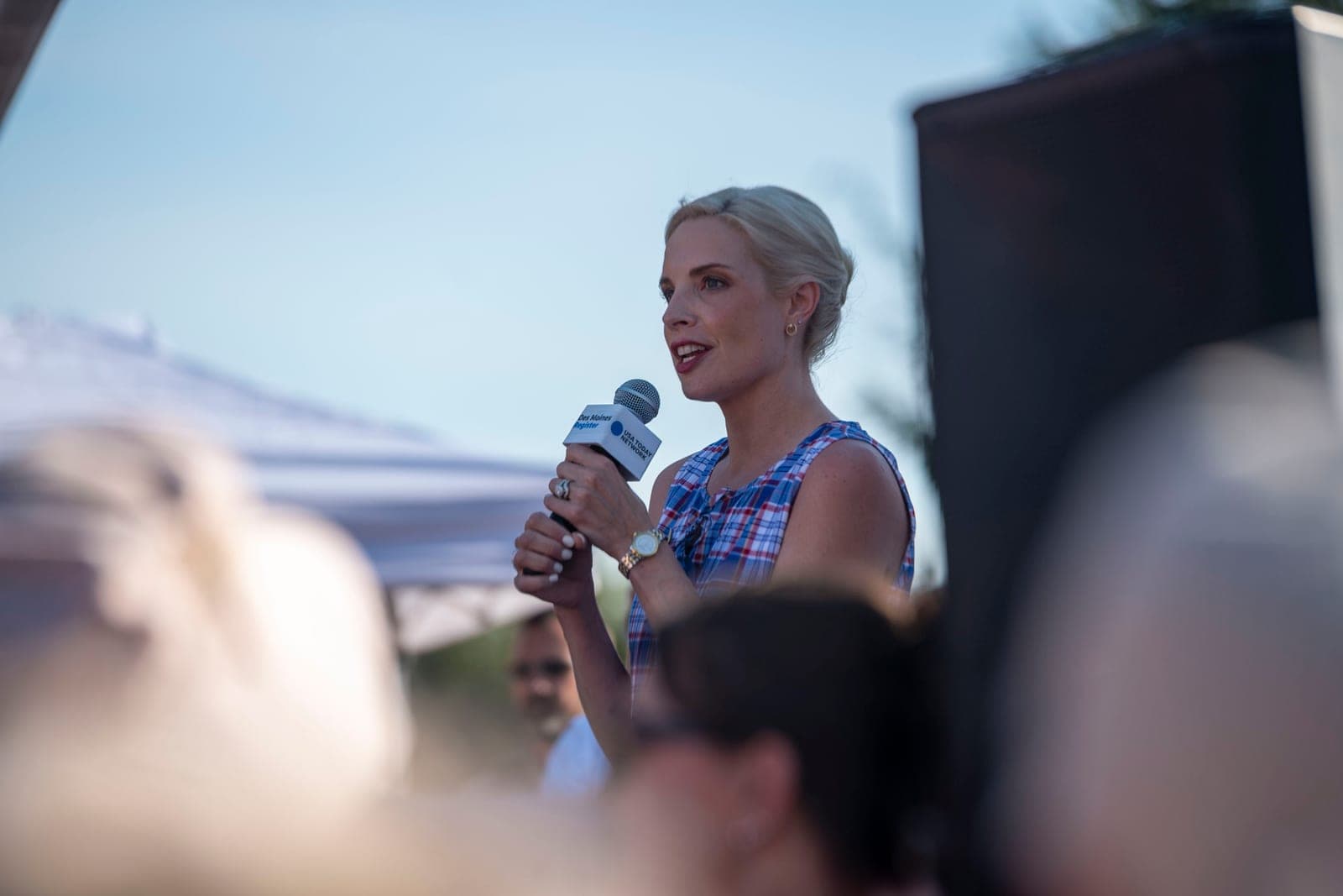 Iowa's U.S. Senate candidates make their case for electability at the state fair