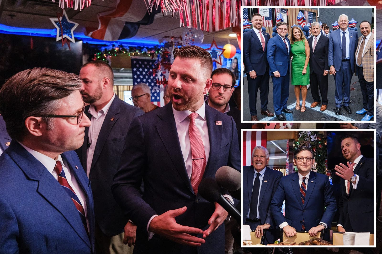 Speaker Johnson slams Suozzi as 'Marxist' as he stumps for GOP congressional hopeful LiPetri on Long Island