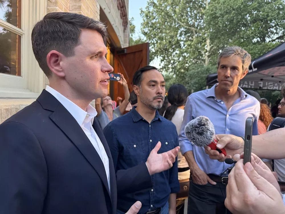 James Talarico responds to influencer's claim he called Colin Allred a 'mediocre Black man'