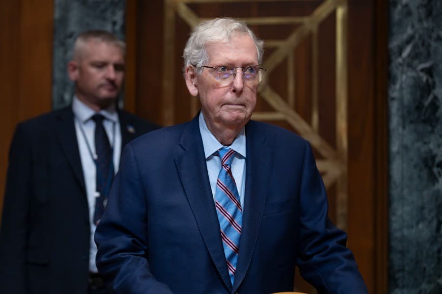 What is Mitch McConnell's health status?