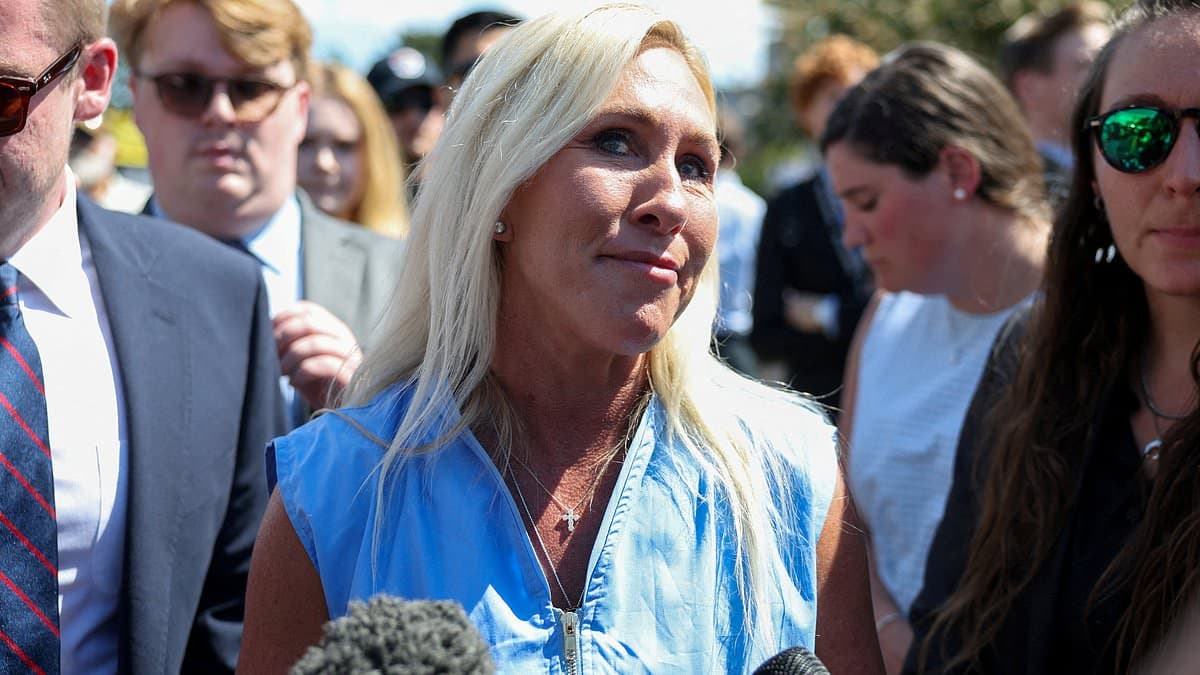 Marjorie Taylor Greene is hit with DEATH THREATS 'egged on by Trump'