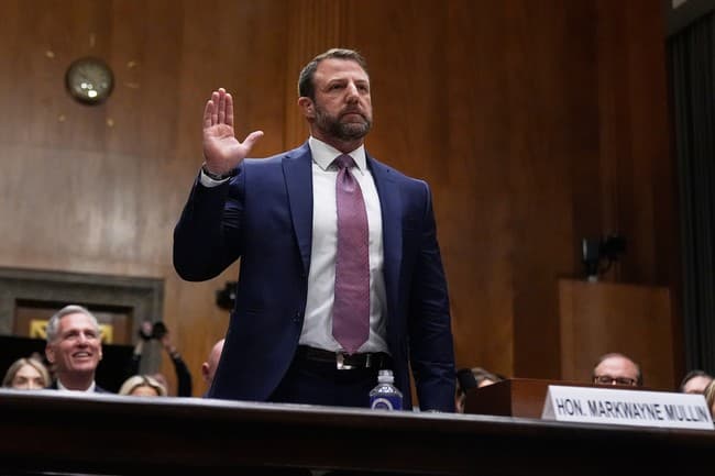 Senate Committee Votes to Advance Markwayne Mullin's Nomination