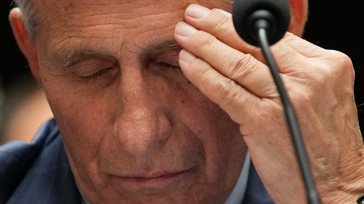 Dr Fauci's face says it all after secret Bill Gates COVID bombshell