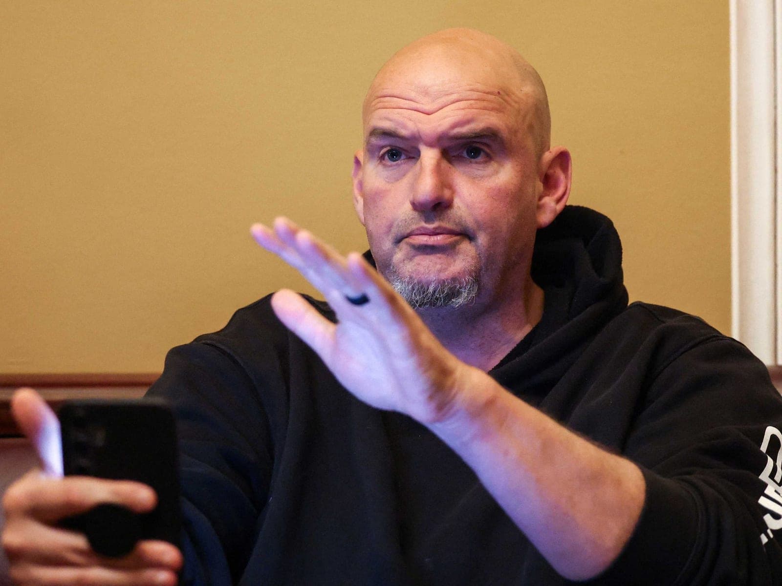 'All broke up about the Ayatollah!' Fetterman angers the left with jab at journalist