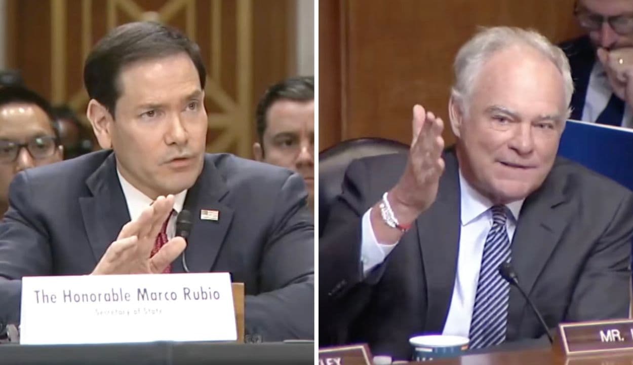 Tim Kaine Tussles With Marco Rubio Over Iran War Rationale