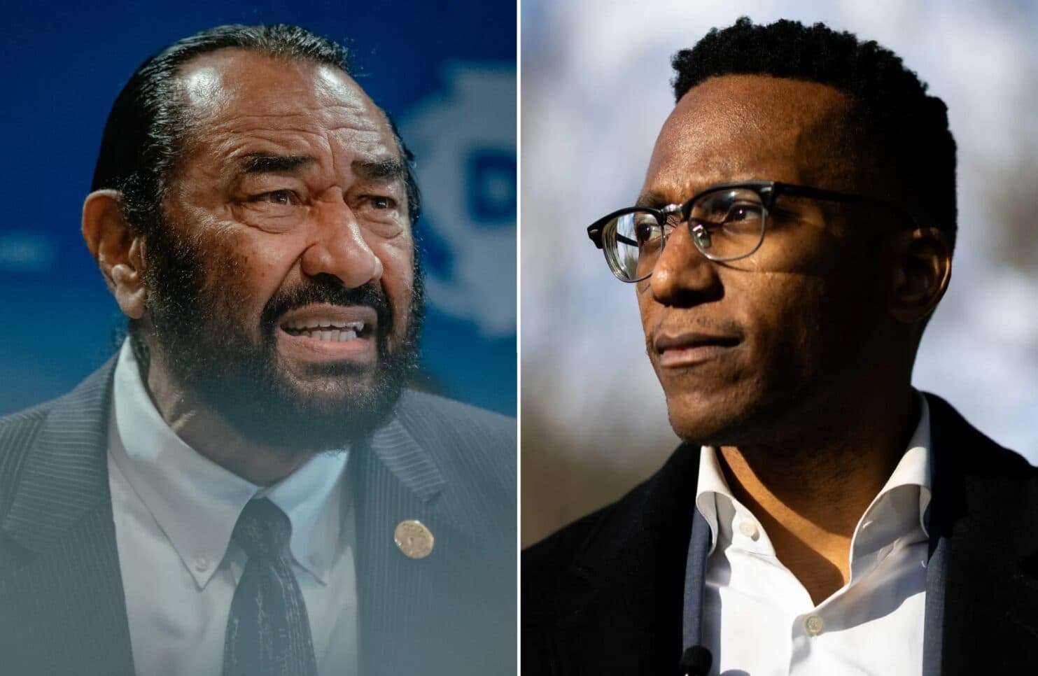 In Democratic runoff, Reps. Al Green and Christian Menefee clash over influence of big money in politics