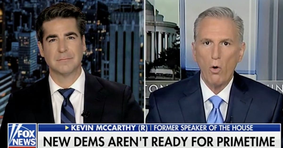 Kevin McCarthy Warns Marjorie Taylor Greene is 'Canary in Coal Mine' for GOP Crisis