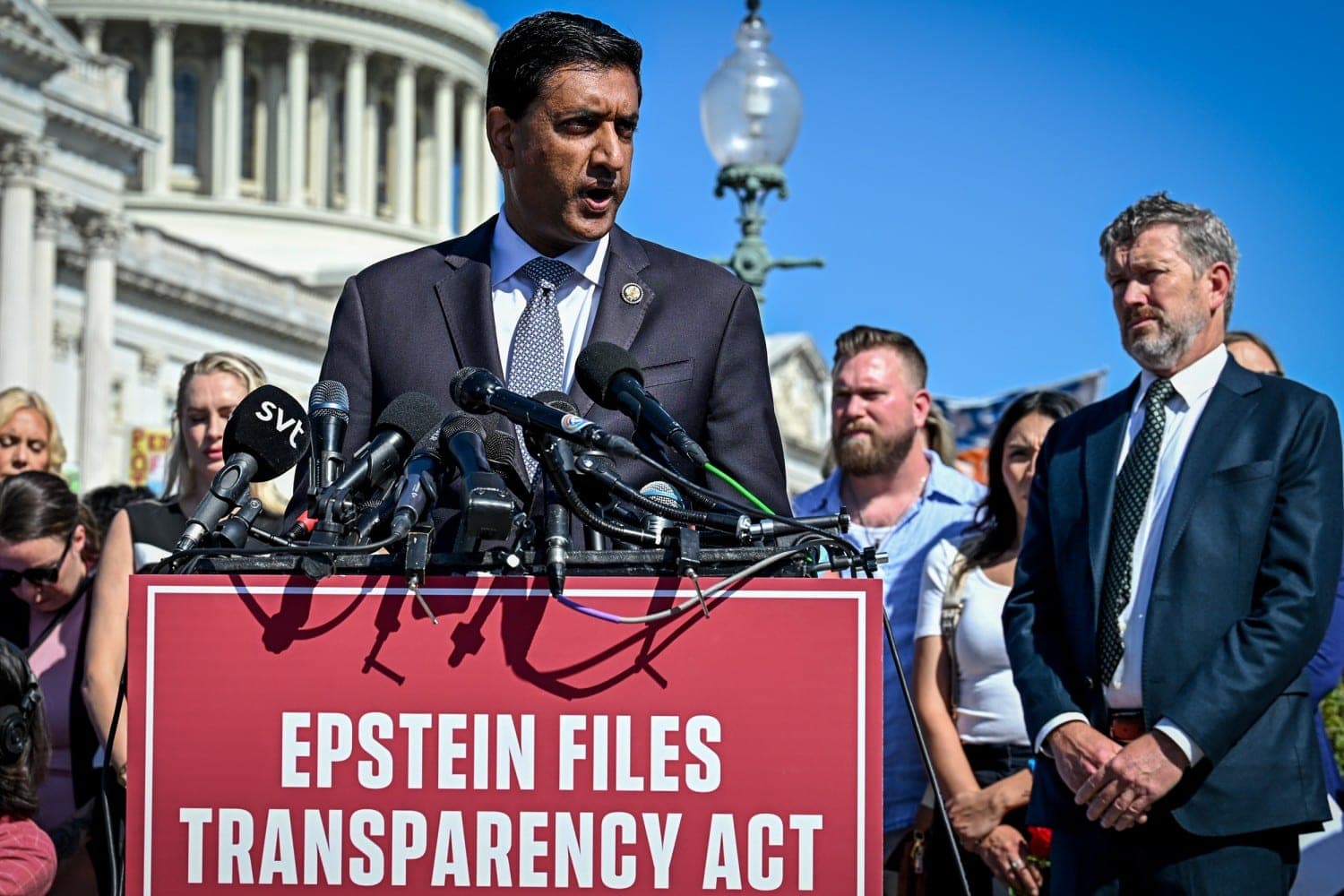 Bipartisan duo expects to have signatures Wednesday to force a vote to release Epstein files