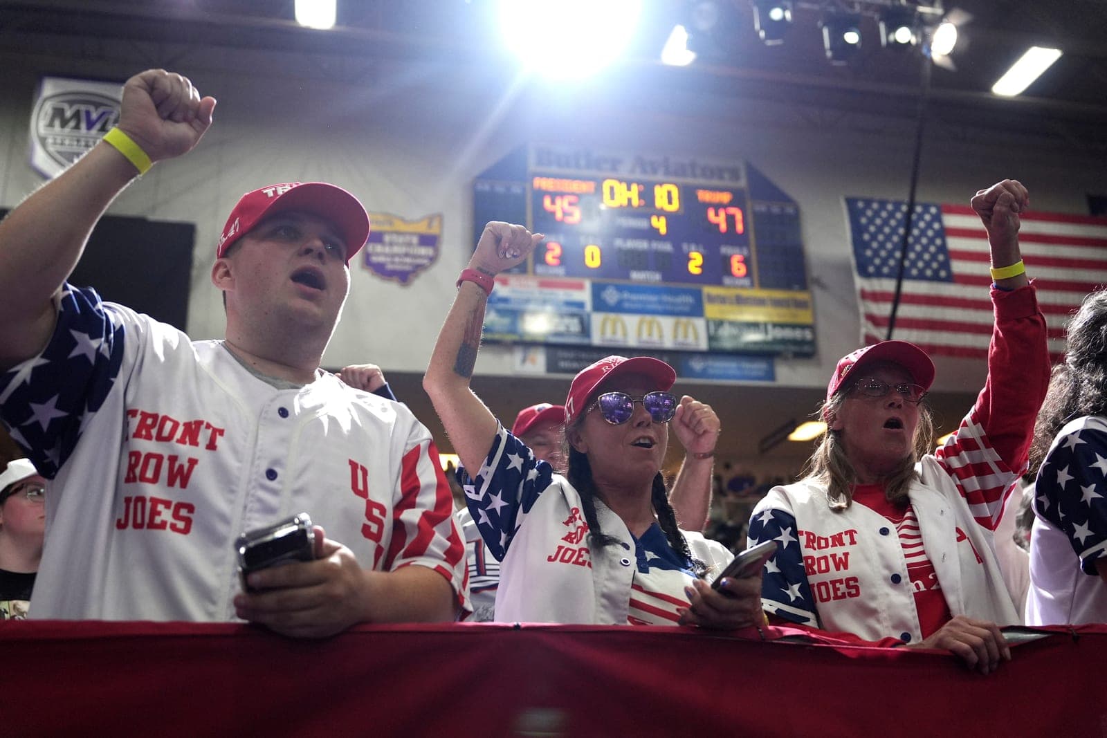 Trump rallies in Ohio to boost Jon Husted in a tight Senate race against Sherrod Brown
