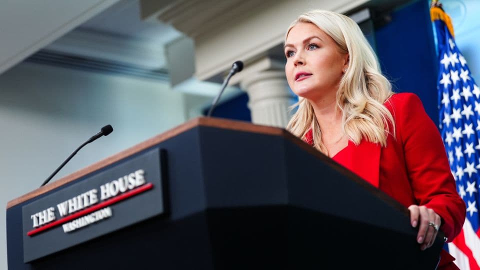 Karoline Leavitt says Trump's 'patience is running out' with key GOP leader