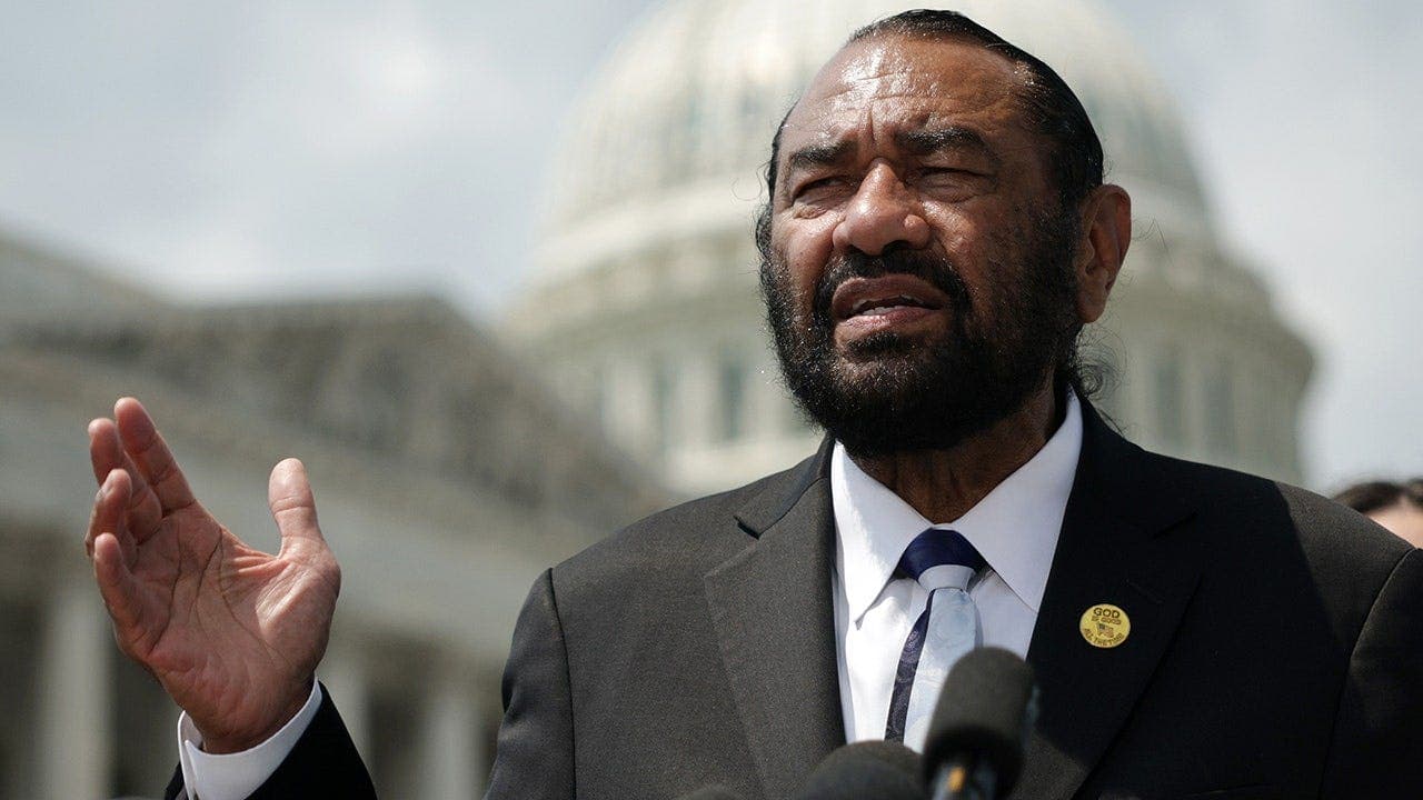 Democratic Rep Al Green files impeachment resolution targeting Trump