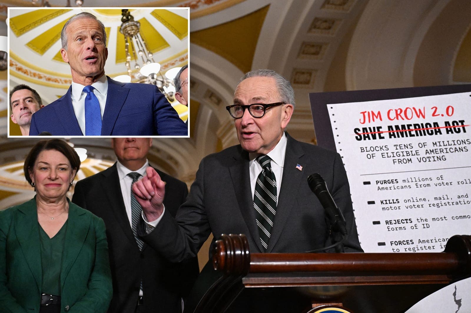 Senate GOP moves on Save America Act, the voter ID bill Trump wants above all else