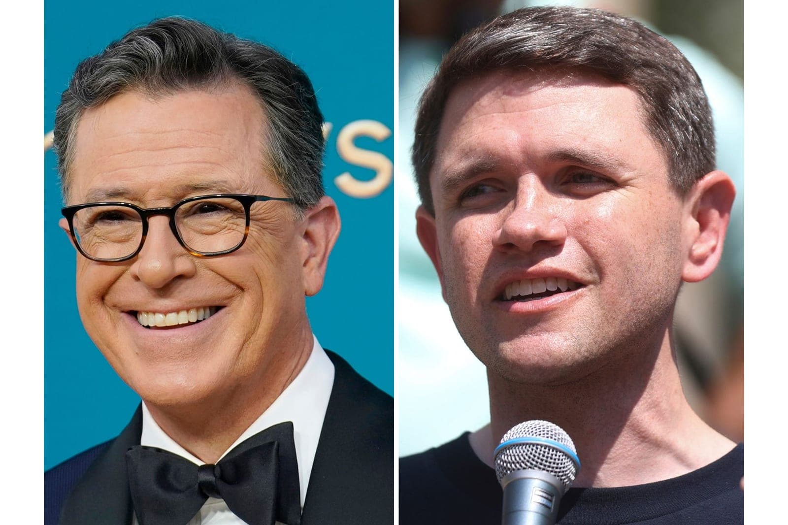 CBS prohibió entrevistar al aire al candidato texano James Talarico, dice Stephen Colbert