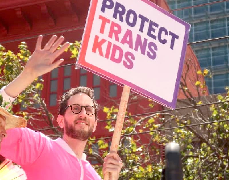 Scott Wiener Chased From Trans March by Anti-Israel Hecklers