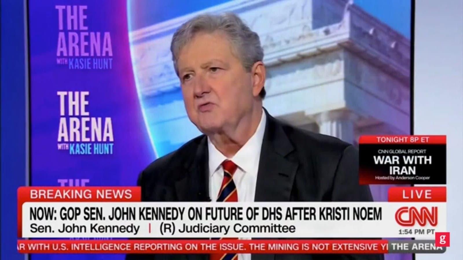 'There Were A Lot Of Other Problems': John Kennedy Says Kristi Noem Ouster Wasn't Just About 'Spending Porn'