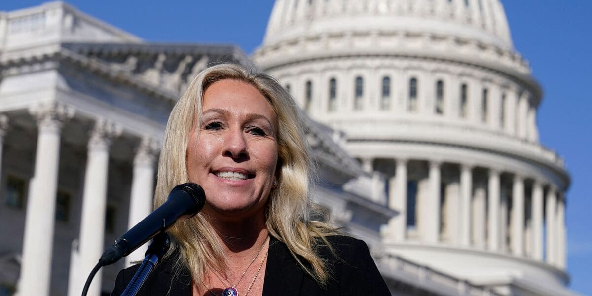 Marjorie Taylor Greene says she is not running for president