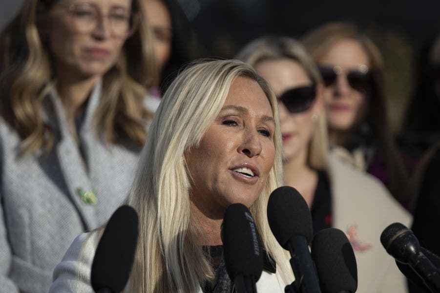 Trump Says Marjorie Taylor Greene 'Went Bad' As She Resigns Amid Feud