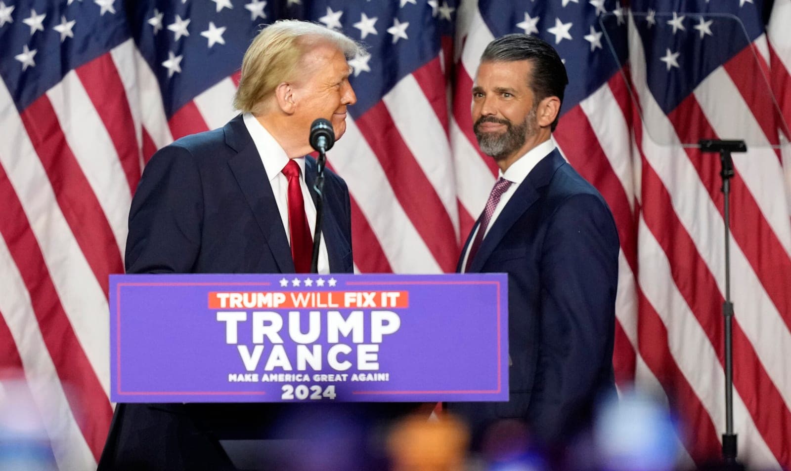 Donald Trump Jr Praises Ken Paxton Despite Dad's Rebuke
