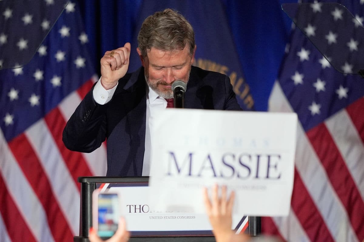 Kentucky Rep. Thomas Massie charted his own way, until toppled by Trump