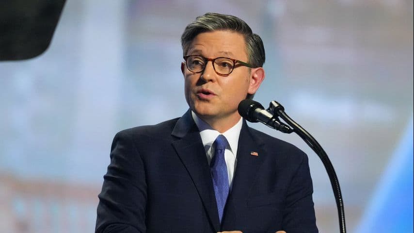Speaker Johnson recesses the House early as Rep. Thomas Massie pushes Hegseth impeachment