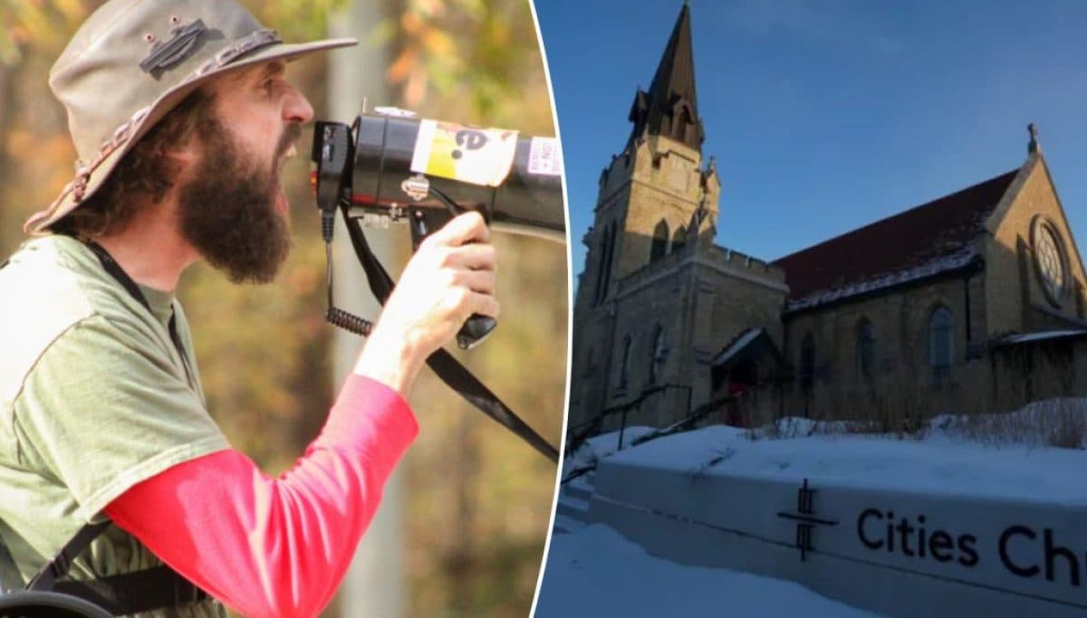 Organizer of 'agitating the Nazis' travel fund led anti-ICE uprising at Minneapolis church