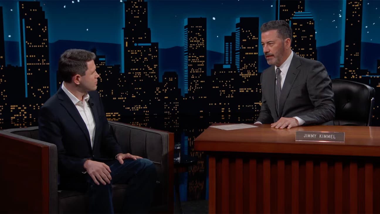 Watch Jimmy Kimmel's Banished James Talarico Interview