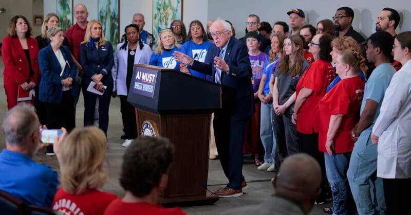 Bernie Sanders, America’s unlikely AI oracle