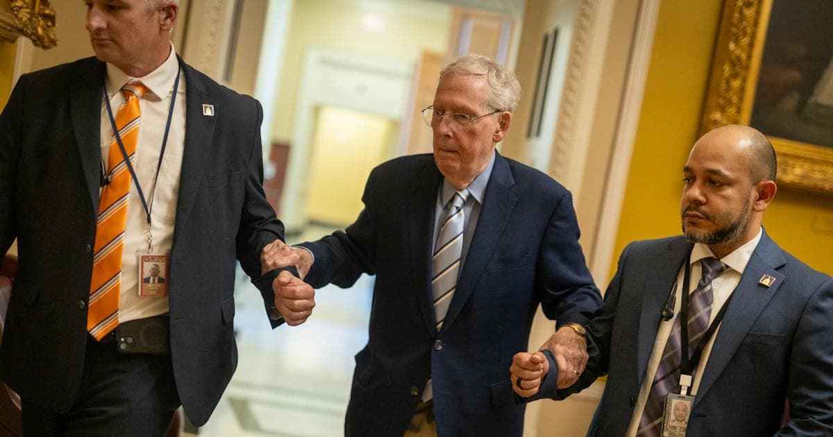 Not Even Newsmax Is Buying Mitch McConnell's Cover Story