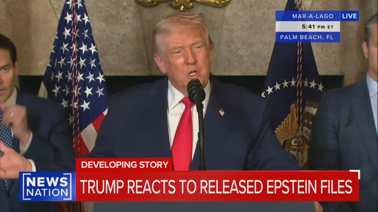 Trump Slams Epstein Files Release, Rages At Thomas Massie