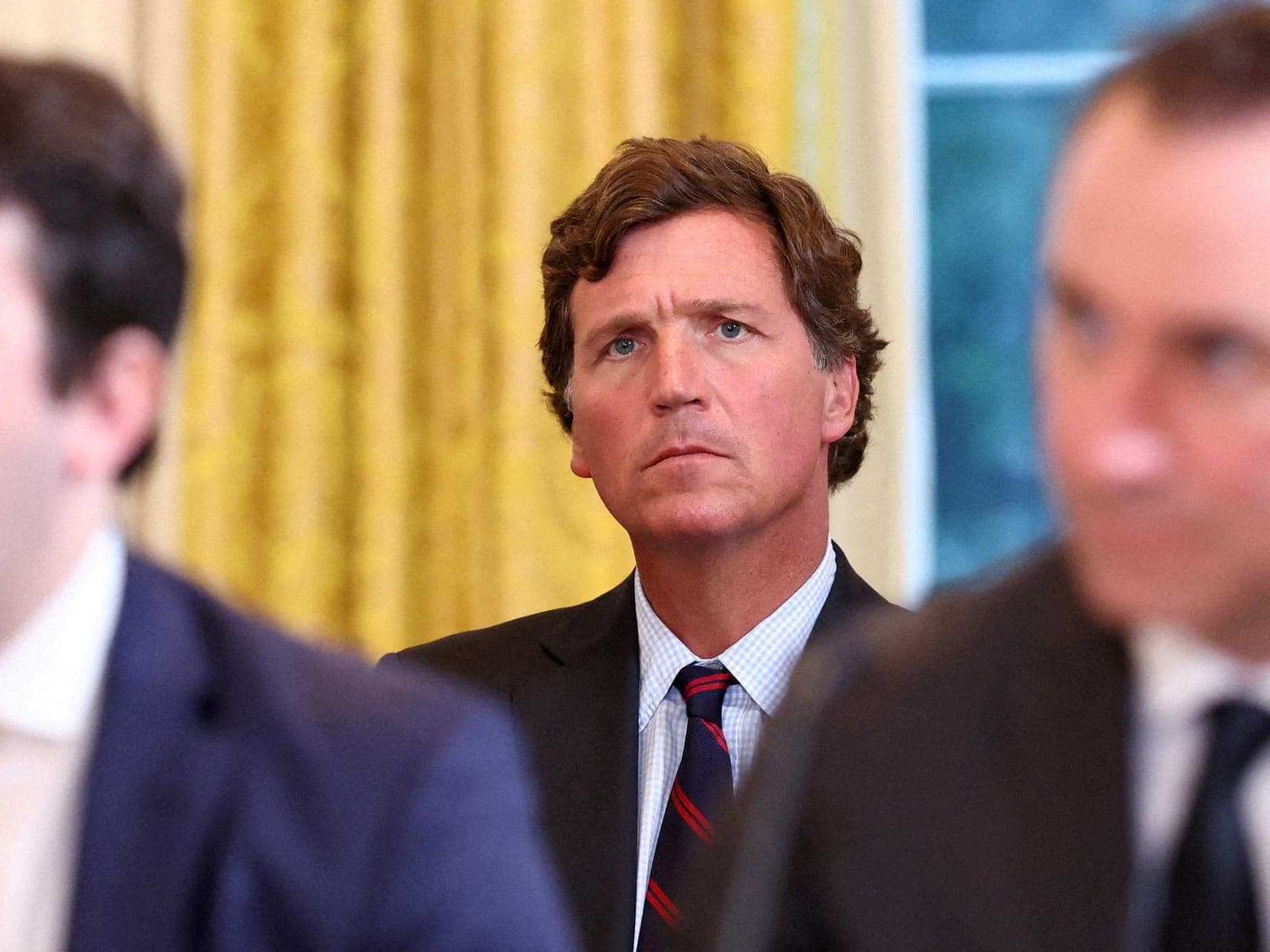 Tucker Carlson targets Trump-endorsed Republican he wouldn't vote for 'at gunpoint'