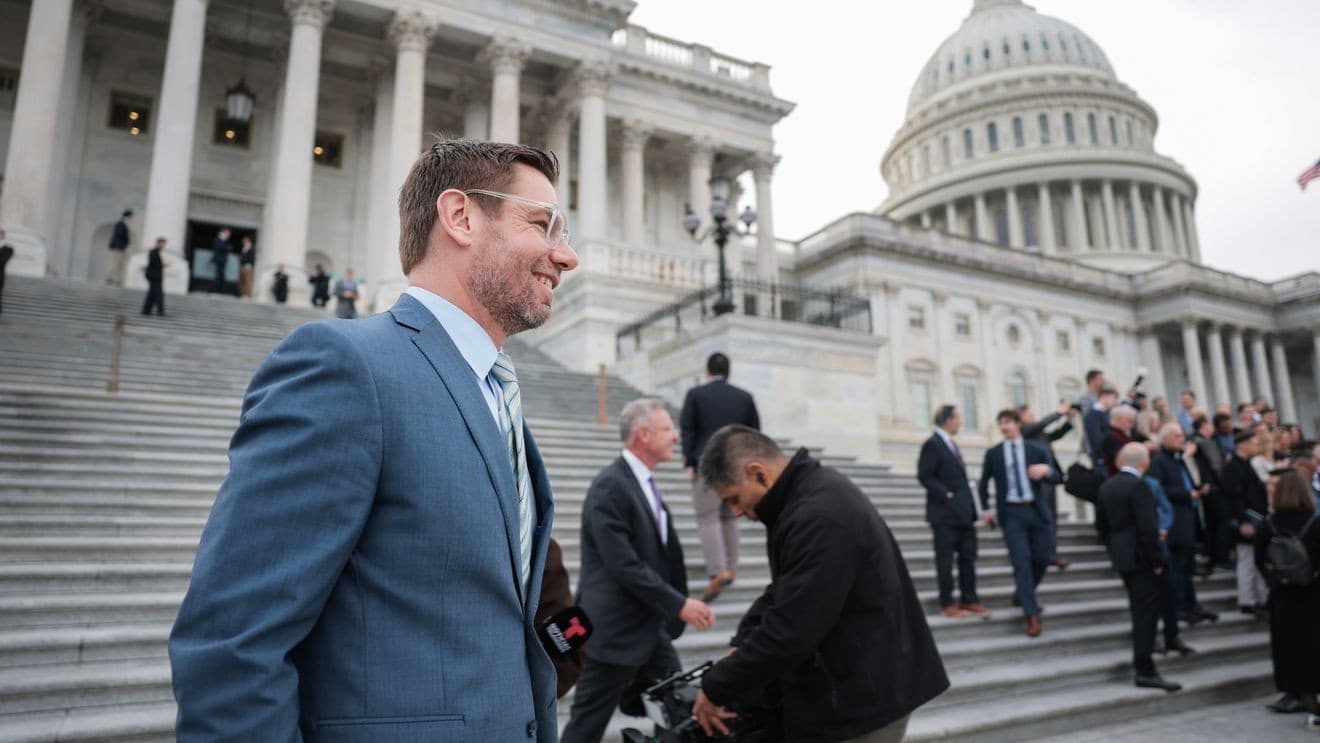Rep. Eric Swalwell suspends California governor bid, resigns amid misconduct claims
