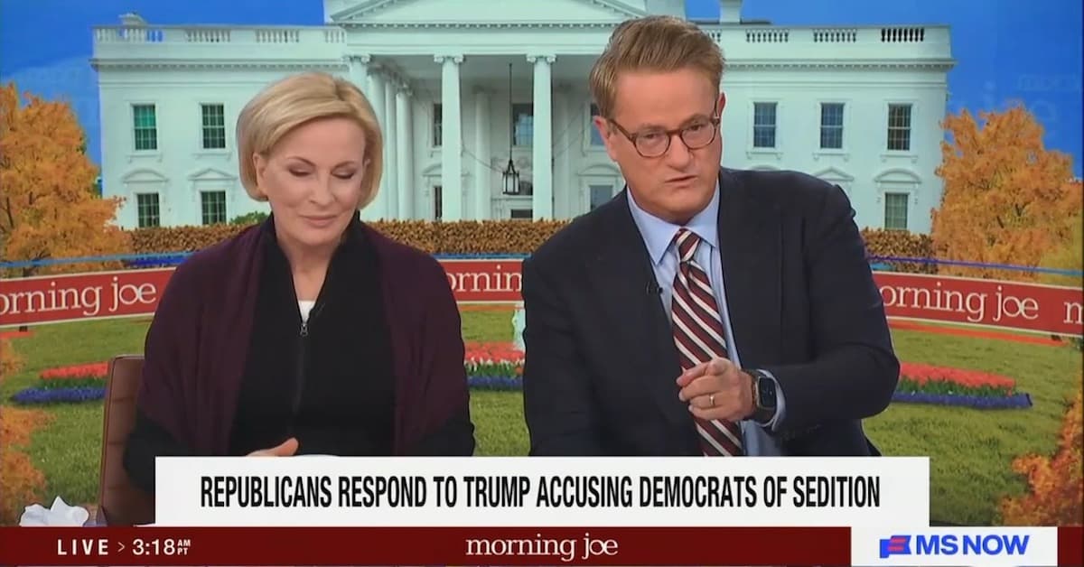 Joe Scarborough Drops F-Bomb While Going Off on Mike Johnson